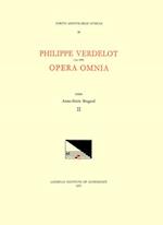 CMM 28 Philippe Verdelot (D. Ca. 1540?), Opera Omnia, Edited by Anne-Marie Bragard. Vol. II [motets from Mss Rome, Bibl. Vallicelliana E. II 55-60 and