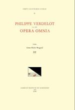 CMM 28 Philippe Verdelot (D. Ca. 1540?), Opera Omnia, Edited by Anne-Marie Bragard. Vol. III [motets from Mss in Bergamo, Bologna, Chicago, Louvain, P