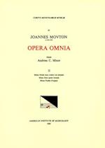 CMM 43 Jean Mouton (Ca. 1459-1522), Opera Omnia, Edited by Andrew C. Minor and Thomas G. Maccracken. Vol. II Missa Dictes Moy Toutes Voz Pensées, Miss