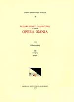 CMM 58 Elzéar Genet (Carpentras) (Ca. 1470-1548), Opera Omnia, Edited by Albert Seay in 5 Volumes. Vol. III, Part 1