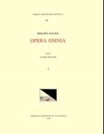 CMM 61 Philippe Rogier (Ca. 1561-1596), Opera Omnia, Edited by Lavern Wagner in 3 Volumes. Vol. I the Masses