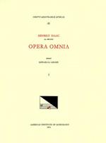 CMM 65 Heinrich Isaac (Ca. 1450-1517), Opera Omnia, Edited by Edward R. Lerner. Vol. I [alternatium Masses for Six Voices]