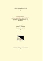 CMM 75 Compositions of the Bamberg Manuscript Bamberg, Staatsbibliothek, Lit. 115 (Olim Ed. IV.6.), Edited by Gordon A. Anderson