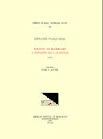 Cekm 20 Giovanni Paolo Cima (B. Ca. 1570), Partito de Ricercari & Canzoni Alla Francese (1606), Edited by Clare G. Rayner