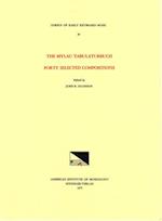 Cekm 39 the Mylau Tabulaturbuch, Forty Selected Compositions, Edited by John R. Shannon