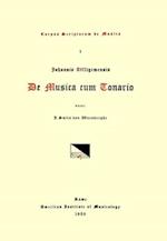 CSM 1 Johannes Affligemensis (Cotto) (John of Affligem) (B. in the Last Decades of the 11th C.), de Musica Cum Tonario, Edited by Josph. Smits Van Wae