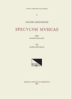 CSM 3 Jacobus Leodiensis (Jacobus of Liège) (1260?-1330?), Speculum Musicae, Edited by Roger Bragard in 7 Volumes. Vol. VII Liber Septimus