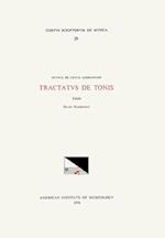 CSM 29 Petrus de Cruce Ambianensi (13th C.), Tractatus de Tonis, Edited by Denis Harbinson