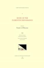 CMM 32 Music of the Florentine Renaissance, Edited by Frank A. d'Accone. Vol. VIII Francesco Corteccia (1502-1571), Collected Secular Works