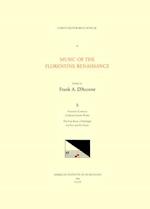 CMM 32 Music of the Florentine Renaissance, Edited by Frank A. d'Accone. Vol. X Francesco Corteccia (1502-1571), Collected Secular Works