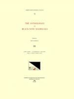 CMM 73 the Anthologies of Black-Note Madrigals, Edited by Don Harrán in 5 Volumes. Vol. III Libro Terzo . . . Li Madrigali a Quatro Voce a Notte Negre