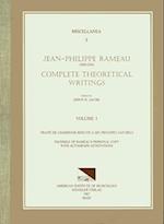 Misc 3 Jean Philippe Rameau (1683-1764), Complete Theoretical Writings, Edited by Erwin R. Jacobi in 6 Volumes. Vol. I Traité de l'Harmonie Reduite 'a
