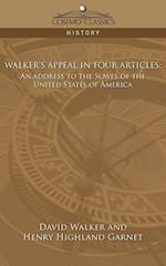 Walker's Appeal in Four Articles