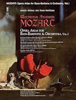 Mozart Opera Arias for Bass Baritone and Orchestra - Vol. I [With CD]