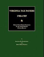 Virginia Tax Payers 1782 - 1787; Other Than Those Published by the United States Census Bureau