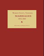 Warren County, Tennessee, Marriages 1852-1865