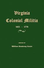Virginia Colonial Militia 1651-1776