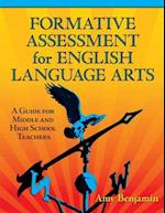 Formative Assessment for English Language Arts