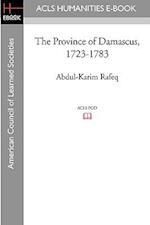 The Province of Damascus, 1723-1783