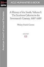 A History of the South Volume I