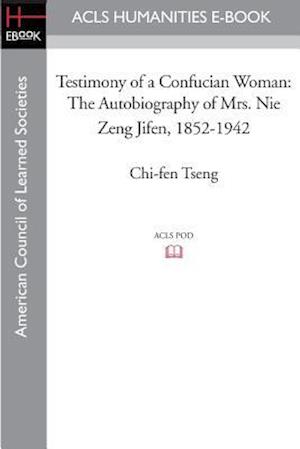 Testimony of a Confucian Woman