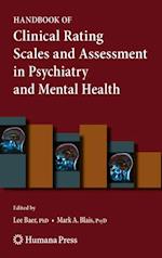 Handbook of Clinical Rating Scales and Assessment in Psychiatry and Mental Health