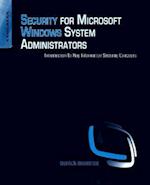 Security for Microsoft Windows System Administrators