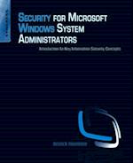 Security for Microsoft Windows System Administrators