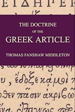 The Doctrine of the Greek Article