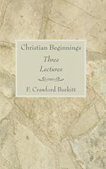 Christian Beginnings