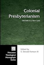 Colonial Presbyterianism