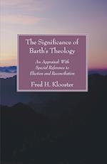 The Significance of Barth's Theology