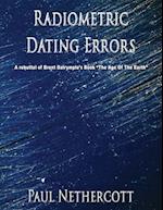 Radiometric Dating Errors