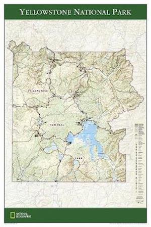 Maps, N:  Yellowstone National Park, Tubed