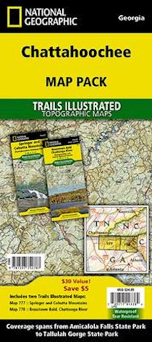 Chattahoochee National Forest, Map Pack Bundle