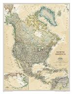 Maps, N:  North America Executive, Tubed