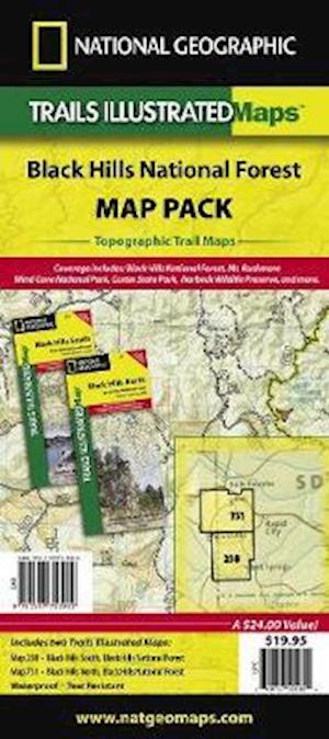 Black Hills National Forest, Map Pack Bundle