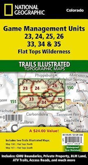 Flat Tops Wilderness Gmu [map Pack Bundle]