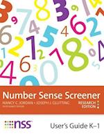 Number Sense Screener (NSS) User's Guide, K-1