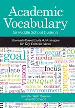 Academic Vocabulary for Middle School Students
