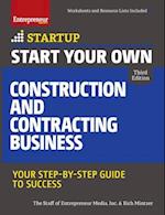 Start Your Own Construction and Contracting Business
