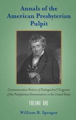 ANNALS OF THE PRESBYTERIAN PULPIT: Vol. 1 