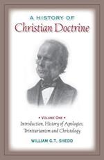 A HISTORY OF CHRISTIAN DOCTRINE: Volume One 