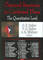 Chemical Reactions in Condensed Phase