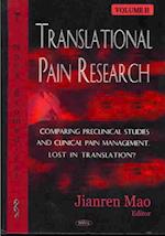 Translational Pain Research