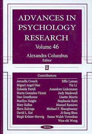 Advances in Psychology Research