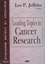 Leading Topics in Cancer Research