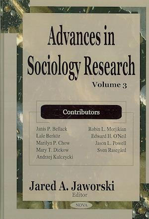 Advances in Sociology Research