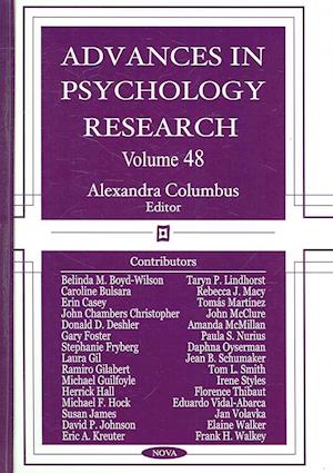 Advances in Psychology Research