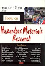 Focus on Hazardous Materials Research